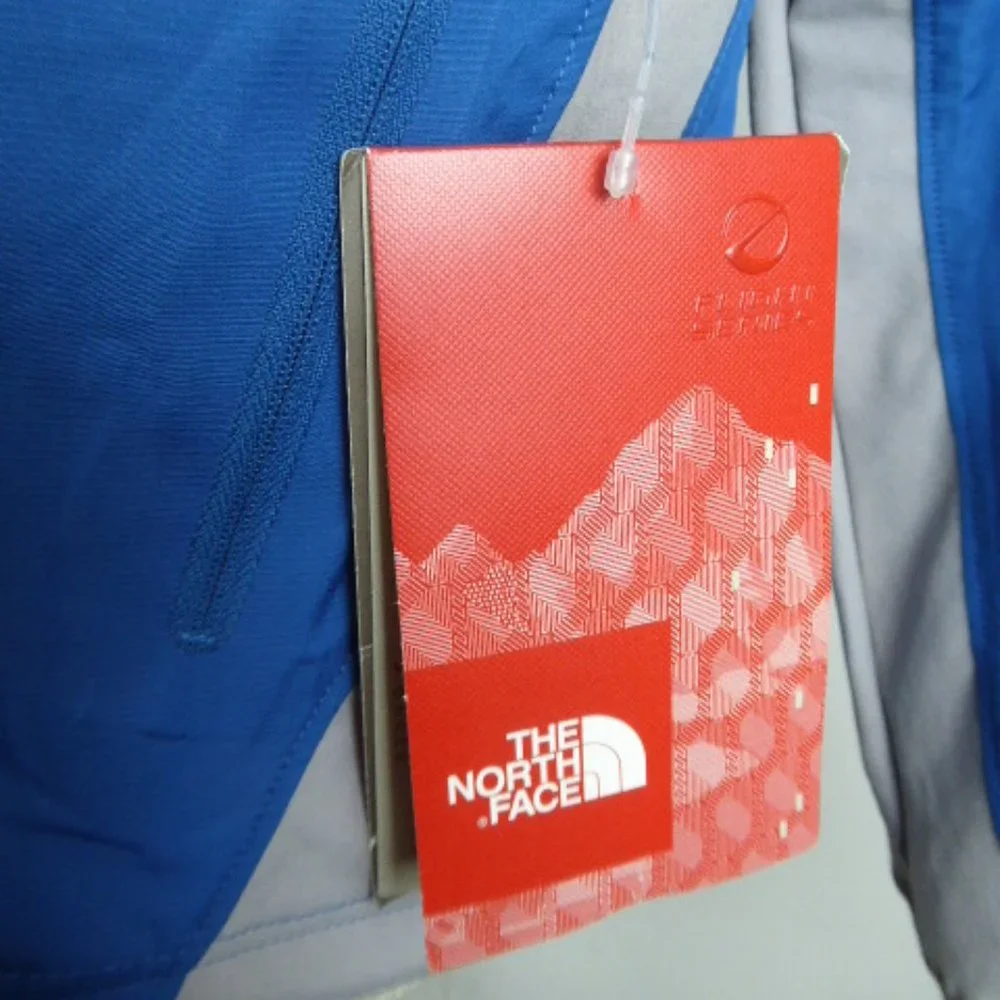 NWT THE NORTH FACE blue gray AMP HYBRID JACKET M